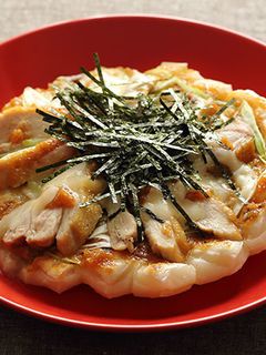 チキンと糀みその和風もちピザ-レシピのメイン写真