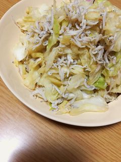 簡単☆キャベツとしらすの炒め物-レシピのメイン写真