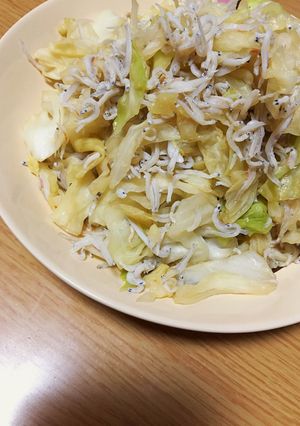 簡単☆キャベツとしらすの炒め物-レシピのメイン写真
