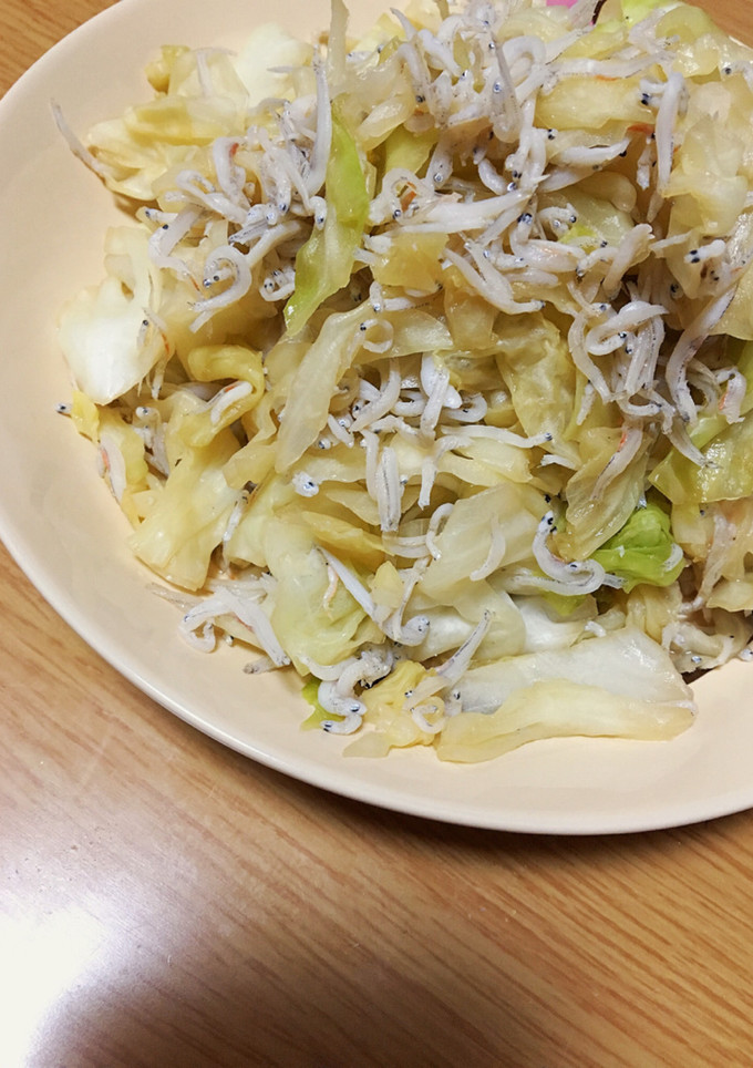 簡単☆キャベツとしらすの炒め物-レシピのメイン写真