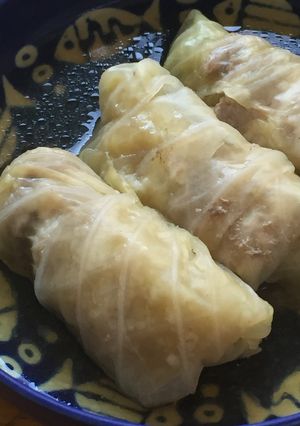豚スライス肉で作るロールキャベツ-レシピのメイン写真
