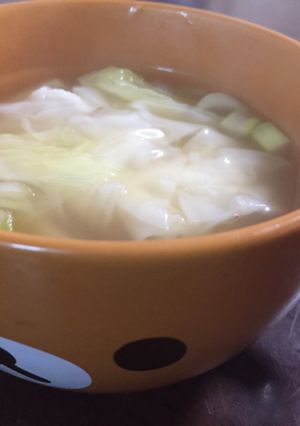 余った焼売or餃子の皮でワンタンスープ-レシピのメイン写真