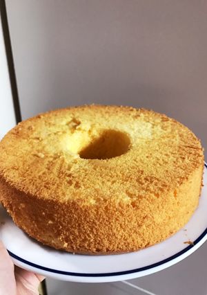 簡単！ナチュラルチーズでシフォンケーキ-レシピのメイン写真