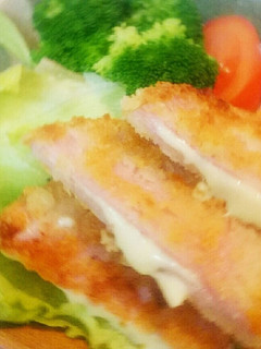 簡単☆バッター液卵なし☆チーズハムカツ-レシピのメイン写真