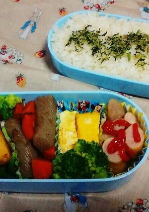 久々のお弁当-レシピのメイン写真
