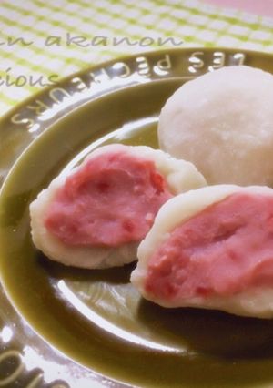 とろける♥いちごの生チョコ大福-レシピのメイン写真