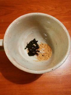 即席ワカメスープ-レシピのメイン写真