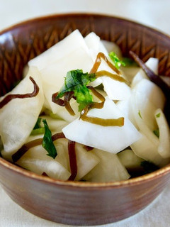 かぶの塩昆布あえ-レシピのメイン写真