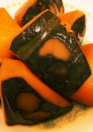 かぼちゃの煮付-レシピのメイン写真