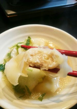 海老餃子とお餅のみぞれ鍋❤-レシピのメイン写真