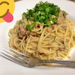 รูปของ うめぇ！？梅ツナパスタ