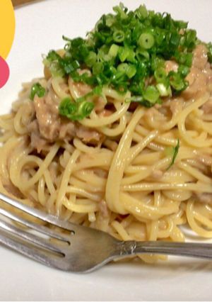 うめぇ！？梅ツナパスタ-レシピのメイン写真