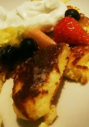 シュワフワ!リコッタチーズのパンケーキ-レシピのメイン写真
