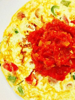 お豆腐入りふわふわオムレツ-レシピのメイン写真