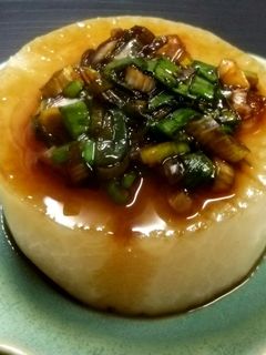 醤油ネギだれのふろふき大根-レシピのメイン写真
