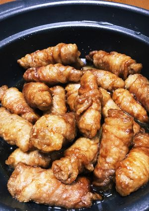 我が家風肉巻き酢豚-レシピのメイン写真