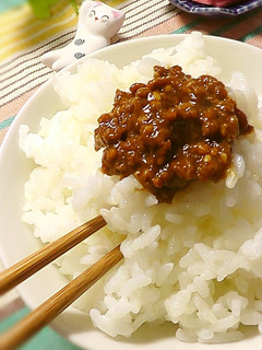 なつかしい味☆肉味噌 ご飯のおともに♪-レシピのメイン写真