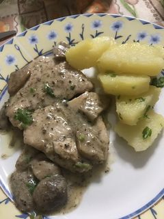 鶏肉のポルチーニとトリュフソース-レシピのメイン写真