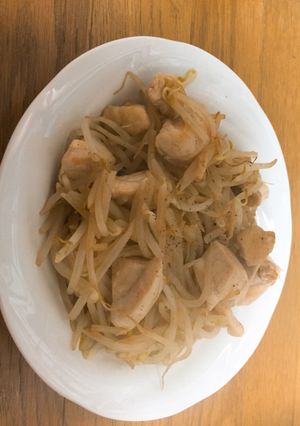 鶏胸肉ともやし炒め-レシピのメイン写真