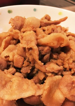 洗い物はフライパンのみ！超簡単生姜焼き風-レシピのメイン写真