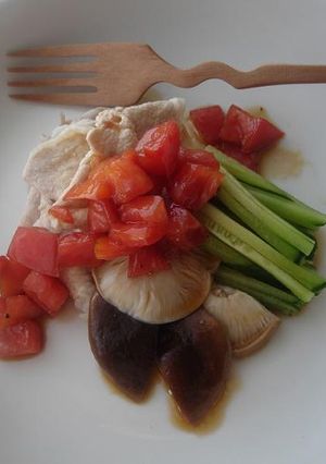豚しゃぶと野菜のサラダ-レシピのメイン写真