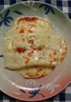 レンジで簡単♪餅ピザ-レシピのメイン写真