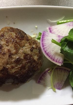 野菜きらいな息子をだますハンバーグ♫-レシピのメイン写真