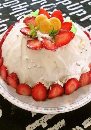 マスカルポーネムースのズコット-レシピのメイン写真