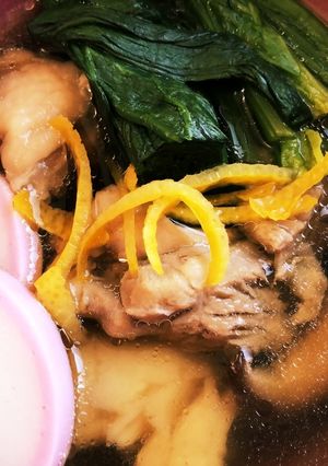 柚がほんのり香る♫お雑煮-レシピのメイン写真