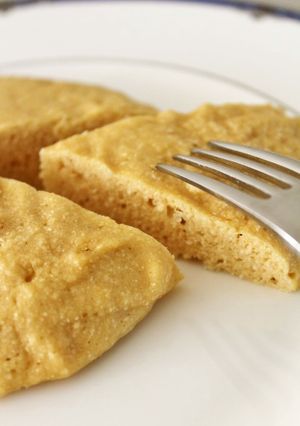 レンジで簡単♪大豆粉おからＰホットケーキ-レシピのメイン写真