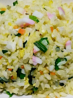 ☆冷ご飯で作る美味しい黄金チャーハン-レシピのメイン写真