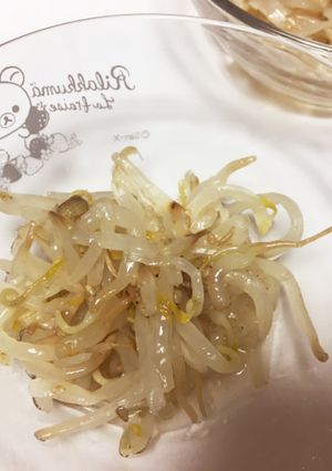 レンジだけで簡単副菜♥もやしナムル-レシピのメイン写真
