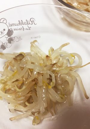 レンジだけで簡単副菜♥もやしナムル-レシピのメイン写真