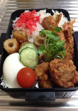 お弁当85★2016.10.26海老フラ-レシピのメイン写真