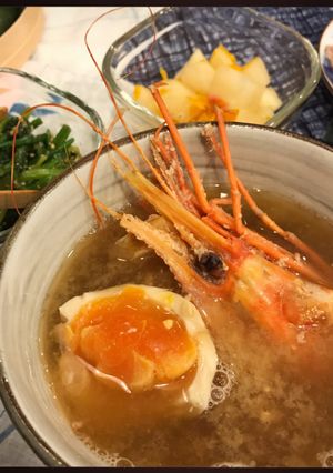 簡単すぎる！海老頭の味噌汁-レシピのメイン写真