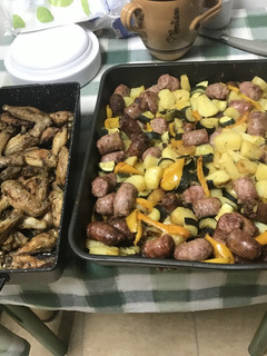 サルシッチャと野菜のぎゅうぎゅう焼き-レシピのメイン写真