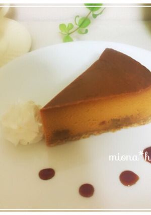 濃厚♡ダブルキャラメルのチーズケーキ♪-レシピのメイン写真