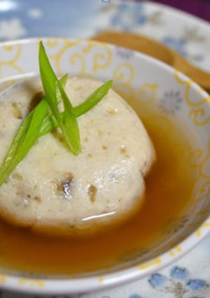 かぶら蒸し風まんじゅう(上生身)-レシピのメイン写真