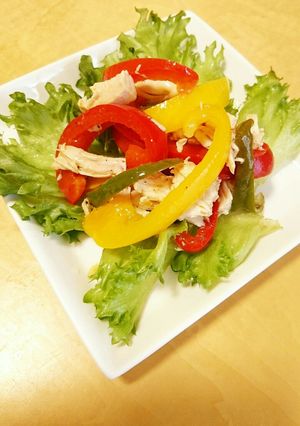 鶏肉とパプリカの焦がし醤油マリネ-レシピのメイン写真