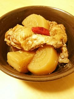 鶏手羽元と大根の黒酢さっぱり煮-レシピのメイン写真