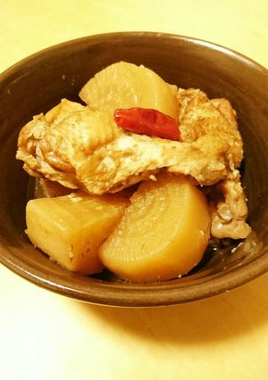 鶏手羽元と大根の黒酢さっぱり煮-レシピのメイン写真