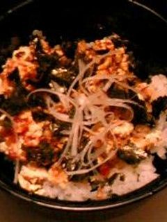豆腐とマグロのユッケ丼-レシピのメイン写真