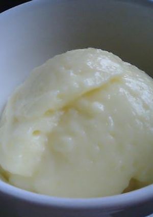 レンジでローカロリーカスタード-レシピのメイン写真