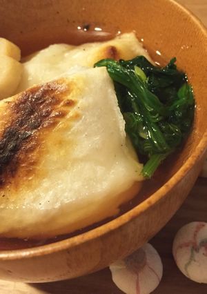 簡単 お雑煮。冷凍餅もこんなにおいしい。-レシピのメイン写真