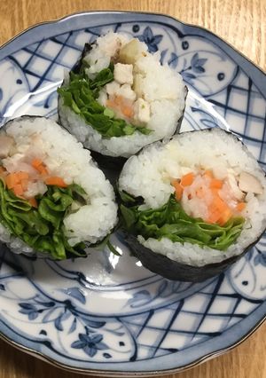 おせちリメイク・巻き寿司-レシピのメイン写真