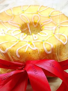 しっとりシフォンケーキ-レシピのメイン写真