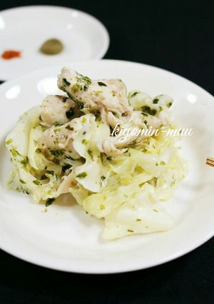 キャベツとささみのサラダ・青海苔風味-レシピのメイン写真