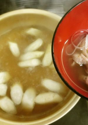 ゆず鍋の豚しゃぶ　雑煮大根入り-レシピのメイン写真