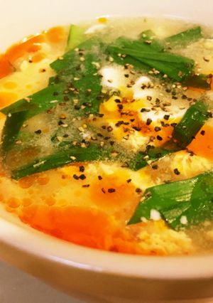 豆腐と卵、ニラの酸辣湯☆-レシピのメイン写真