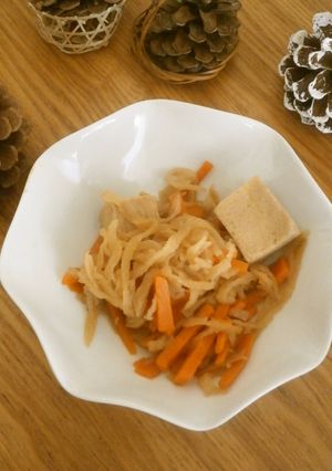 ネオ！切り干し大根の高野豆腐入り煮物-レシピのメイン写真